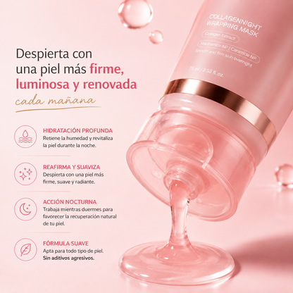 Mascarilla de colágeno - Piel más firme y radiante