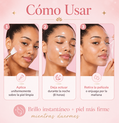 Mascarilla de colágeno - Piel más firme y radiante
